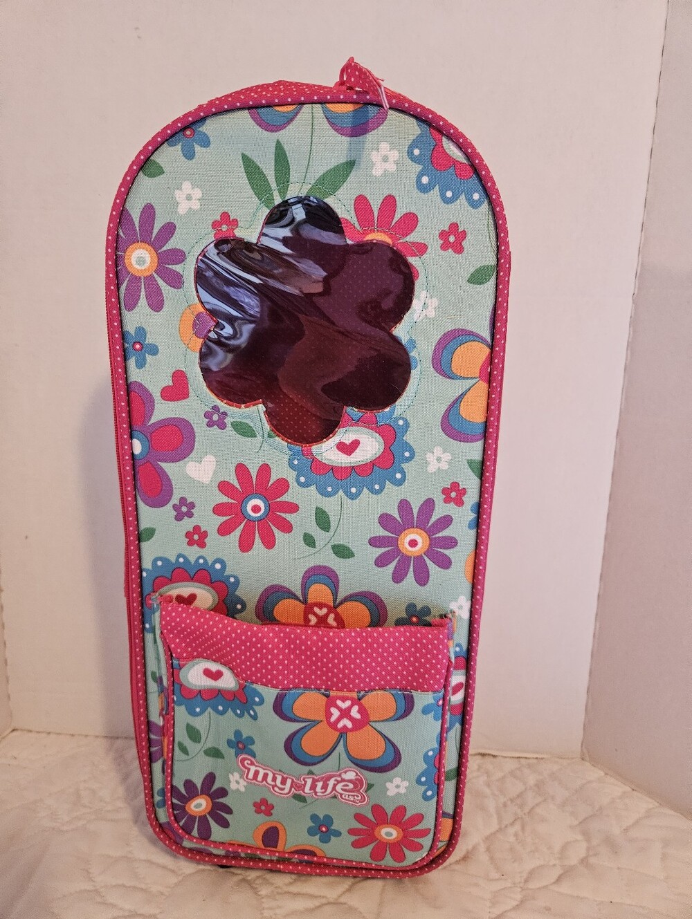 18" Doll Rolling Carrier Case